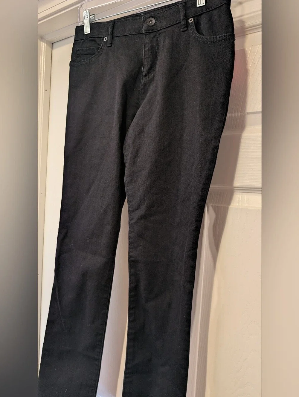 The Children's Place Girls Super Skinny Jeans Size 14 NWT Black Wash $19.50